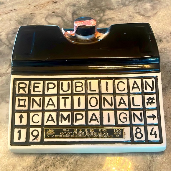 Jim Beam Other - Republican National Campaign Kentucky Beam 100 months old bottle. Original Label